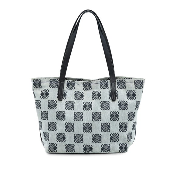 Pre-Loved LOEWE Anagram Canvas Tote
